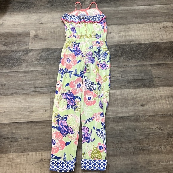 Matilda Jane Floral Horseshoe Romper size 12 - Picture 4 of 7